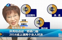 洪秀柱迈过&ldquo;防砖门槛&rdquo; 2016或上演两个女人对决