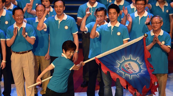 组图：国民党提名洪秀柱参选台湾地区领导人