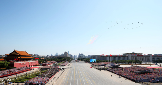 【新华微视评】阅兵式邀请的两位特殊嘉宾