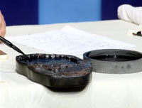 【赵功书法】笔画：四点水的写法