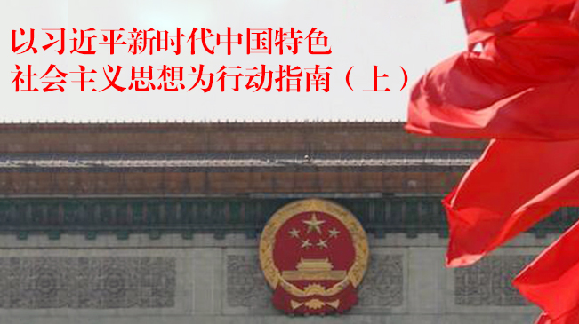 以习近平新时代中国特色社会主义思想为行动指南（上）