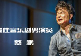 最佳音乐剧男演员——蔡鹏