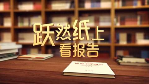 跃然纸上看报告