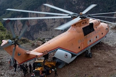 “巨無霸”直升機助力打通大涼山最後通村公路 這哈“歸一”了！