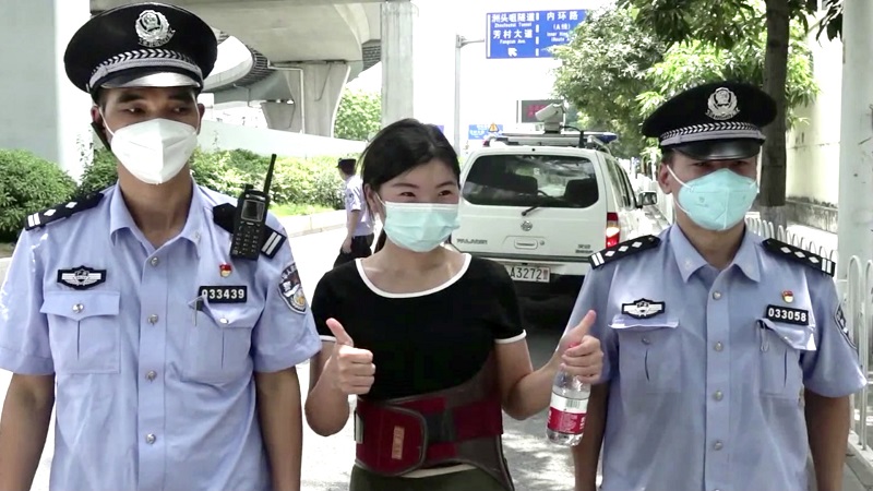 廣州戰“疫”暖心鏡頭：“我想和你們合個影”
