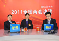 人大代表张剑星、陈章水谈中国建材行业发展