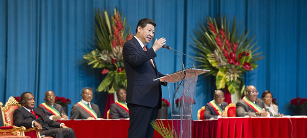 新形势下的中国对非外交