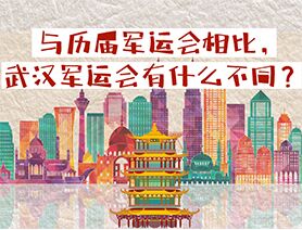 與歷屆軍運會相比，武漢軍運會有什麼不同？