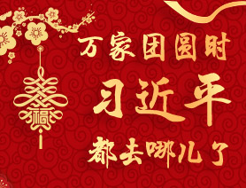 萬家團圓時，習近平都去哪兒了？