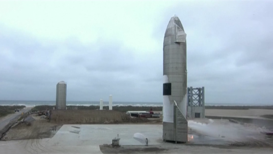 SpaceX星舰原型机测试成功着陆