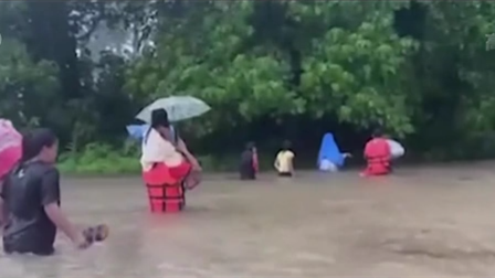 热带风暴“彩云”过境菲律宾致8人死亡
