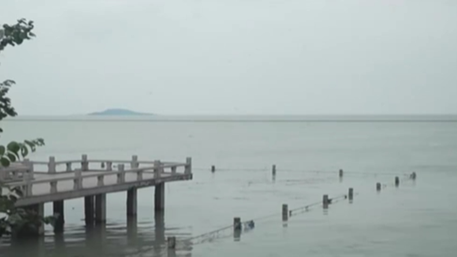 江苏：太湖迎今年第1号洪水