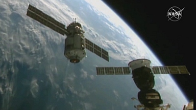 俄罗斯：“科学”号实验舱与国际空间站成功对接