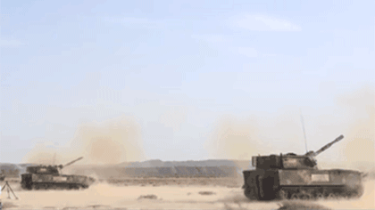 陸軍： 西北戈壁 炮兵分隊全要素實彈射擊