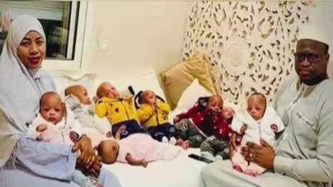 全球首例九胞胎&ldquo;全家福&rdquo;走红网络