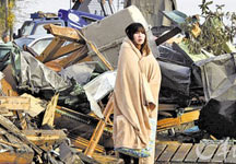 3·11大地震周年 “残垣圣母”重生