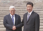 习近平与巴勒斯坦国总统阿巴斯举行会谈