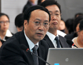 中国社科院财经战略研究院院长 高培勇发表演讲