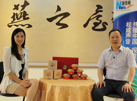 黄健做客新华访谈