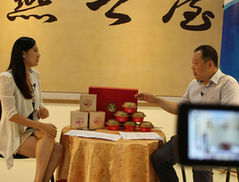 黄健在访谈现场