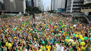 巴西：超200个城市爆发大规模示威游行