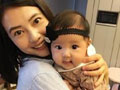 賈靜雯曬女兒五個月近照 大眼水靈自帶美瞳