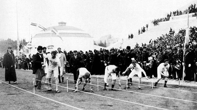 【新华图视】用影像重回历史 首届雅典奥运会