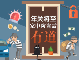 年關將至，家中防盜需有道