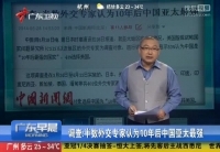半数外交专家认为10年后中国亚太最强