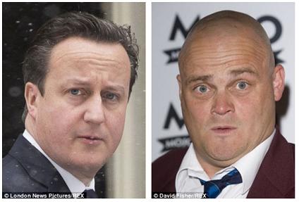 英国首相卡梅隆与电视喜剧演员阿尔&middot;莫瑞(Al Murray)是远亲