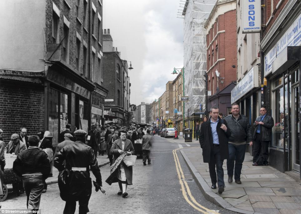 英国博物馆发布&ldquo;穿越&rdquo;街景 见证伦敦百年变迁