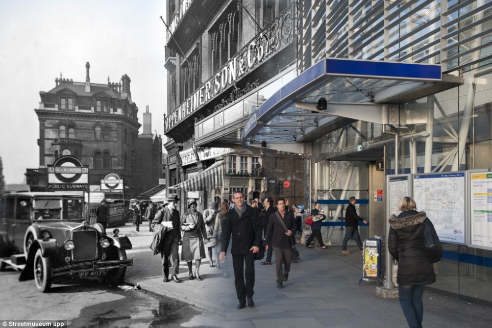英国博物馆发布&ldquo;穿越&rdquo;街景 见证伦敦百年变迁