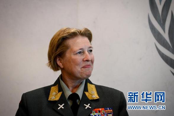 （国际）（1）挪威少将成为首位女性联合国维和部队最高军事指挥官