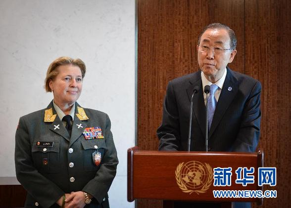 （国际）（3）挪威少将成为首位女性联合国维和部队最高军事指挥官