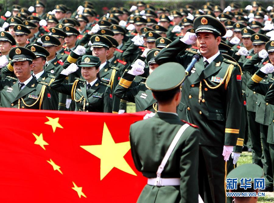 （社会）（1）亚信峰会 武警出征