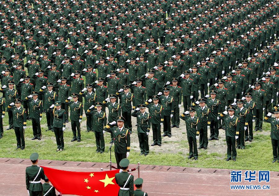 （社会）（2）亚信峰会 武警出征