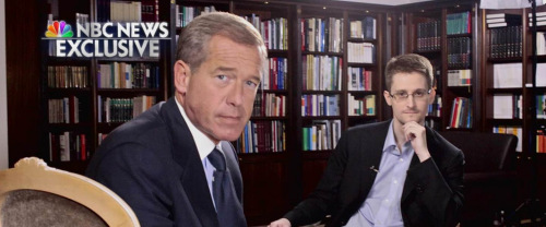 斯诺登接受美国电视台采访称曾在海外卧底(图)