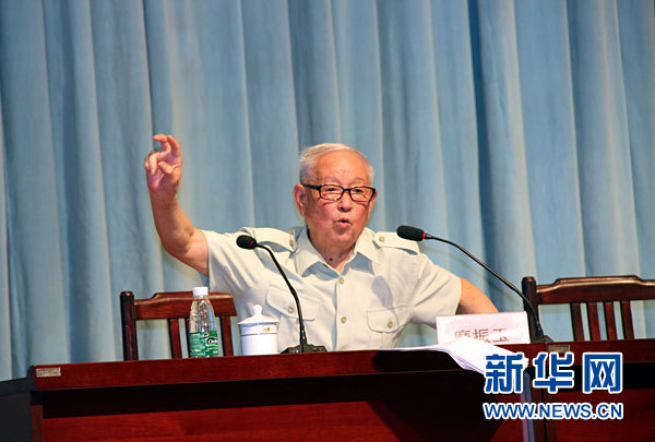 糜振玉中将为首批国家安全教育示范基地开讲