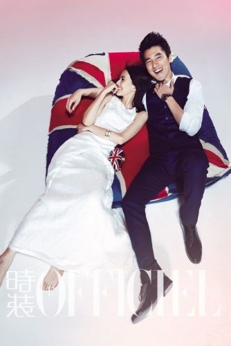 为杂志拍摄大片