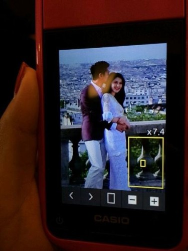 二人拍摄婚纱大片