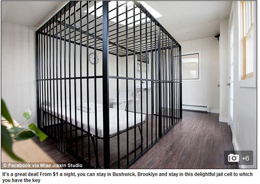 监狱式旅店一晚仅1美元：房规苛刻24小时被监视