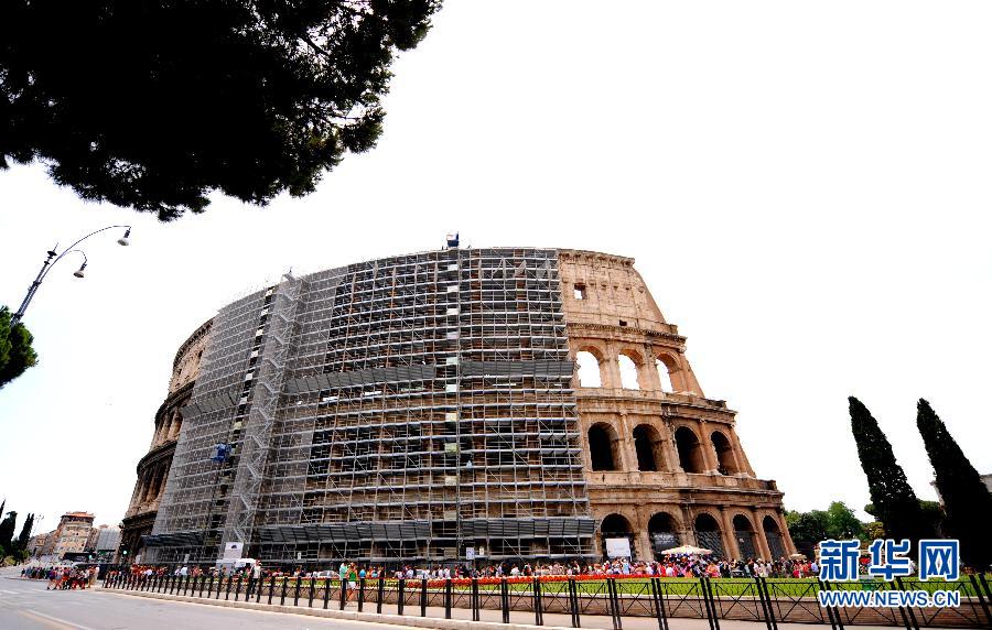 （国际）（3）古罗马斗兽场修复工程第一阶段完工