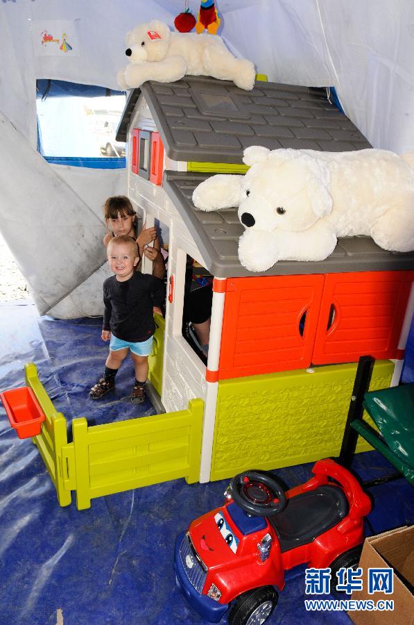 （国际）（2）探访俄乌边境难民临时安置点