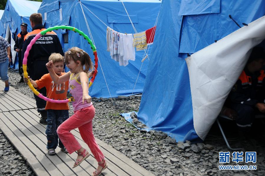 （国际）（3）探访俄乌边境难民临时安置点