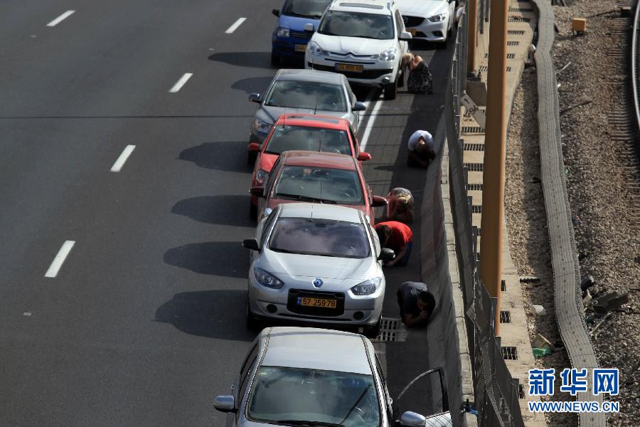 （国际）（1）以色列特拉维夫拉响空袭警报