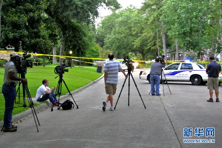 （国际）（1）美国休斯敦发生枪杀案致6死1伤 