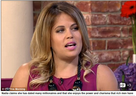 拜金女高调宣布只跟有钱人约会称富人都很浪漫