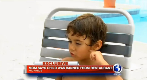 4岁男孩问女顾客是否怀孕被甜甜圈店拒之门外