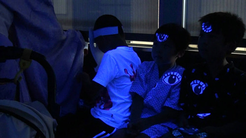 日本庆鬼节推出“妖怪电车”鬼怪随时现身(图)