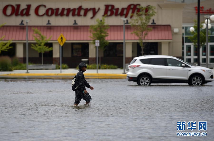 （国际）（1）美国东部遭暴雨袭击多处内涝